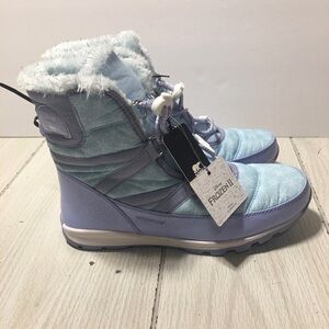 Sorel Snow WP Disney Frozen Kids Booties Blue 5 NWT
(No box)